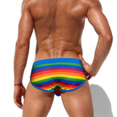 Taste The Rainbow Push Up Swim Briefs